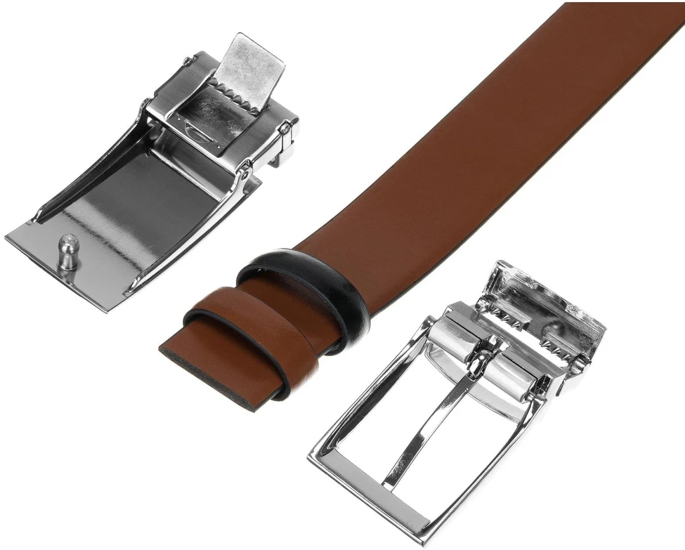 Diržas vyrams Peterson PTN KL-B007-S001 Juodas-BROWN