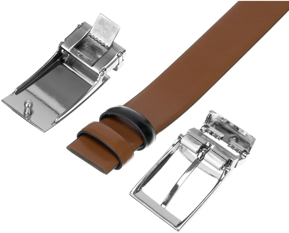 Diržas vyrams Peterson PTN KL-B007-S001 Juodas-BROWN