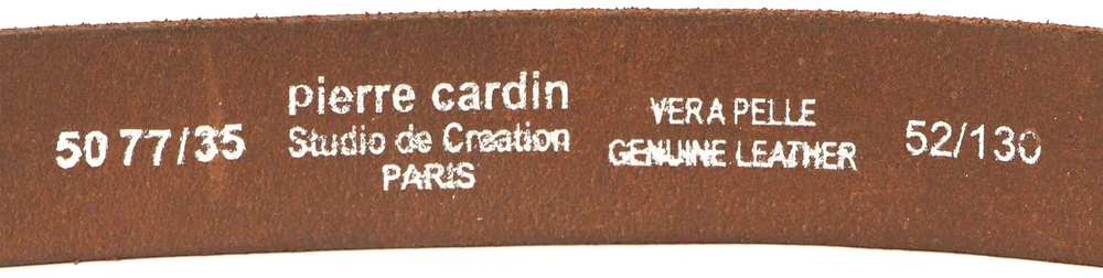 Vyriškas odinis diržas Pierre Cardin 5077 KAM02 juodas