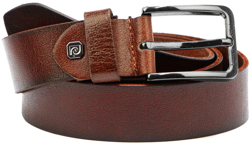 Vyriškas odinis diržas Pierre Cardin 5077 KAM02 juodas