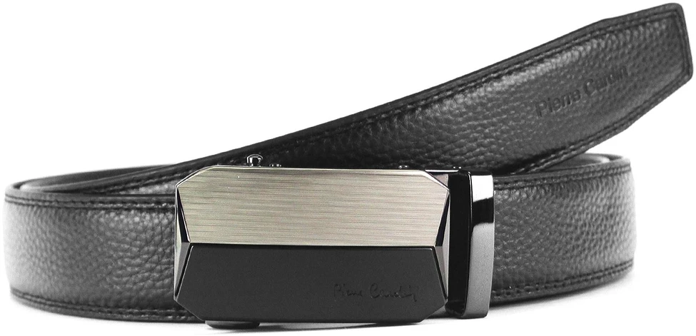 Vyriškas natūralios odos diržas Pierre Cardin 550 HY08, 130 cm