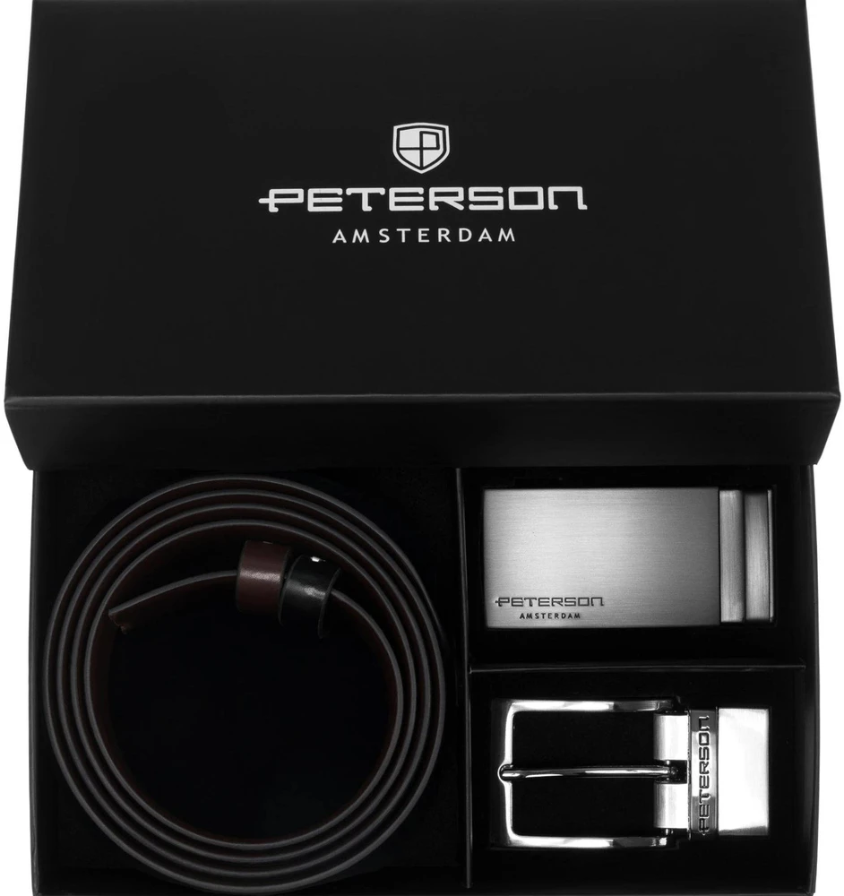 Diržo dovanų rinkinys vyrams Peterson PTN KL-B005-S001-D
