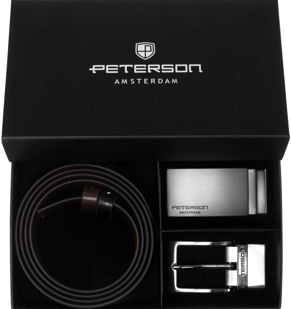 Diržo dovanų rinkinys vyrams Peterson PTN KL-B005-S001-D