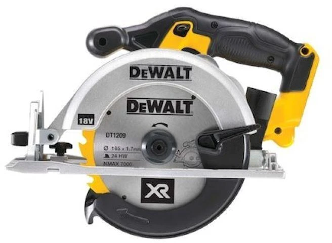 DEWALT diskinis pjūklas DCS391NT 18V 165mm TSTAK be akumuliatoriaus ir kroviklio