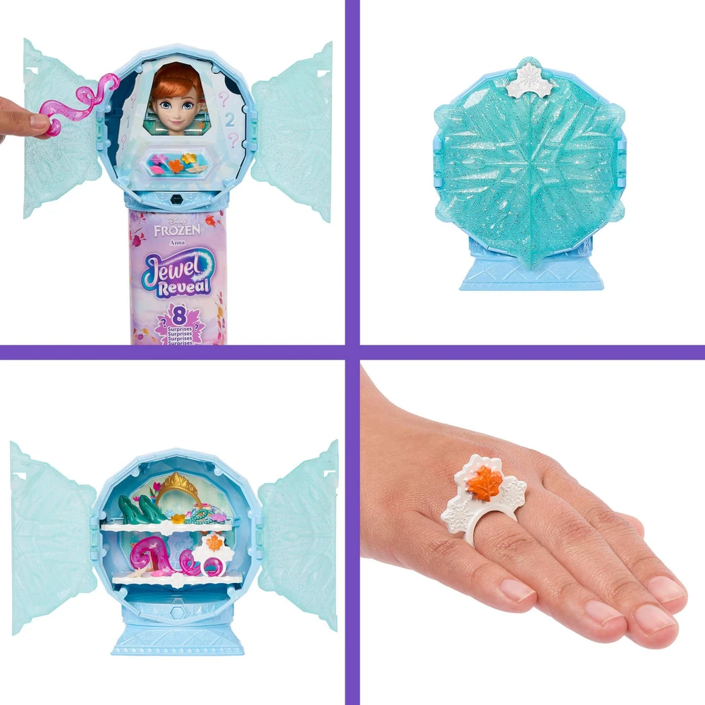 Mattel DISNEY FROZEN JEWEL REVEAL Anos siurprizas (JJY37)