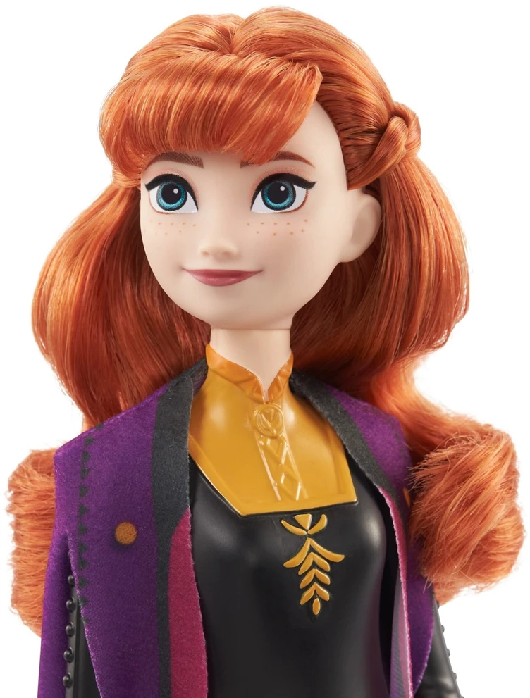 „Disney“ „Ledo šalies“ lėlė Ana su violetiniu apsiaustu („Ledo šalis 2“)