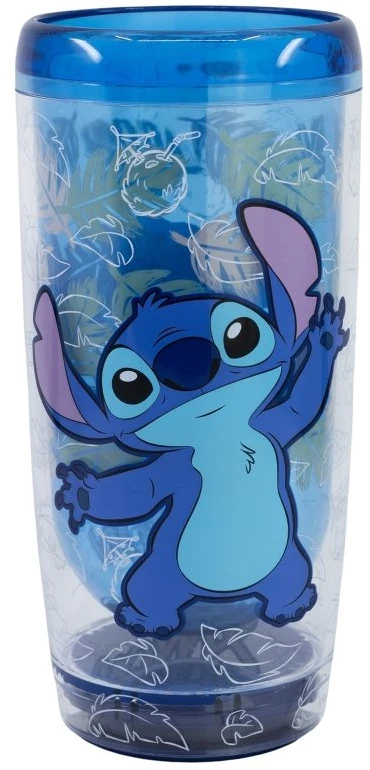 „Disney Stitch“ – vandeniui atsparus puodelis su dvigubomis sienelėmis iš „Ohana“ kolekcijos, 625 ml