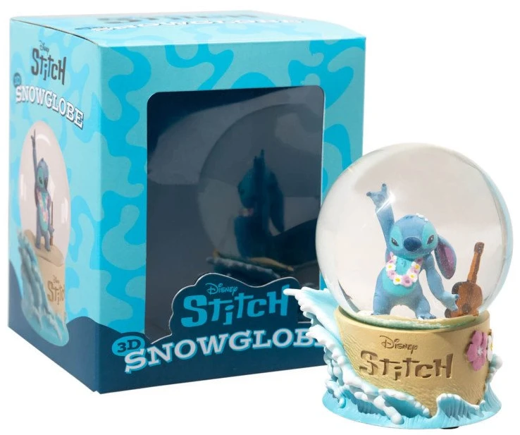 ERIK Disney Stitch - Stiklo sniego gaublio dėžutėje prezentowym