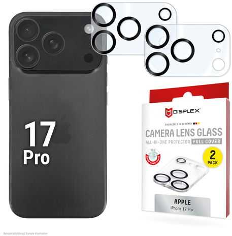 DISPLEX CAM STIKLAS VISKAS VIENAME - IPHONE 17 PRO