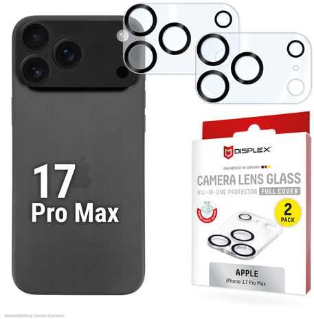 DISPLEX CAM STIKLAS VISKAS VIENAME - IPHONE 17 PRO MAX