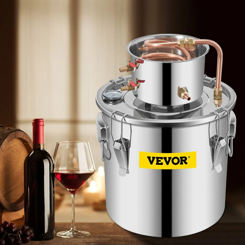 Vevor distiliavimo rinkinys su vandens pompa 36 ltr