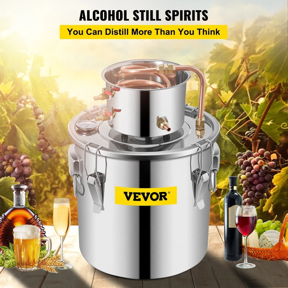 VEVOR 8,5 gal namų alaus virimo aparatas iš nerūdijančio plieno