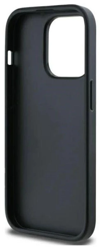 Dėklas DKNY DKHCP14XPQDSLK Apple iPhone 14 Pro Max 6.7″ juodos spalvos Quilted Stack Logo