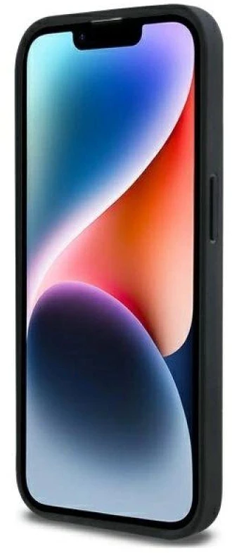 Dėklas DKNY DKHCP14XPQDSLK Apple iPhone 14 Pro Max 6.7″ juodos spalvos Quilted Stack Logo