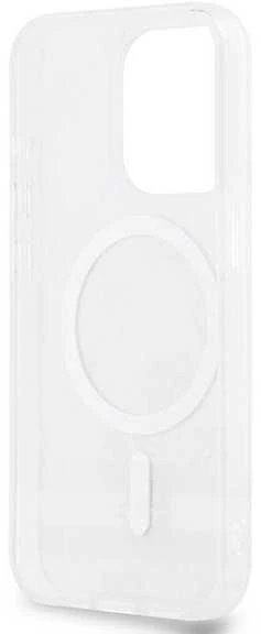 DKNY DKHMP15LHCPTSE Apple iPhone 15 Pro 6.1″ beige kietas dėklas IML Checkered Mono Pattern & Printed Strip