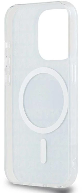 Apple iPhone 15 Pro DKNY dėklas IML Mono & Stripe MagSafe (DKHMP15LHRHSEB) mėlynos spalvos
