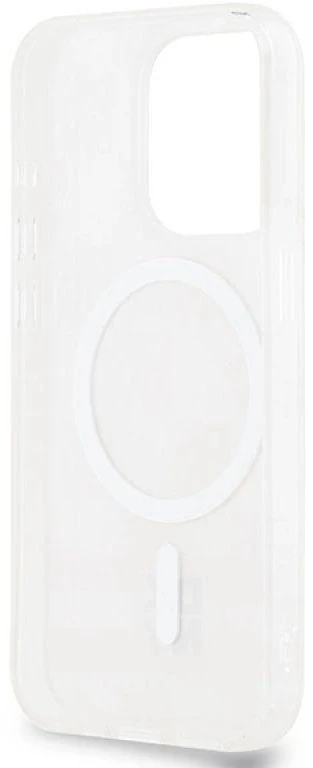 DKNY DKHMP13LHCPTSP Apple iPhone 13 Pro 13 6.1 inch rožinės spalvos kietas dėklas IML Checkered Mono Pattern & Printed S