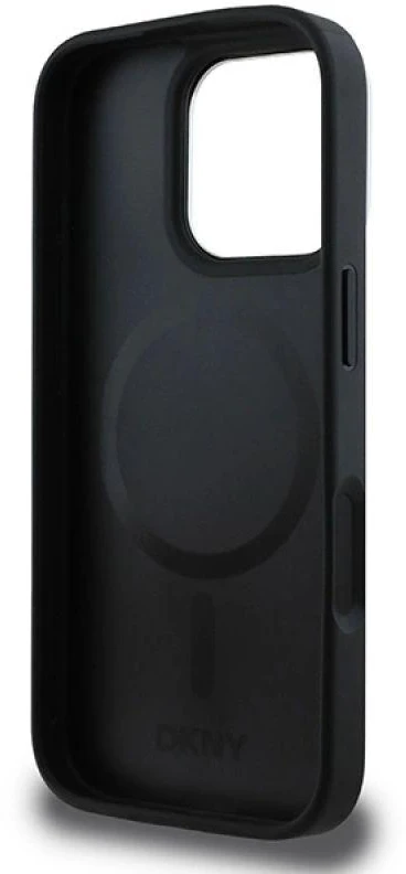 Apple iPhone 16 Pro Max DKNY Checkered Pattern MagSafe (DKHMP16XPCPVSLK) dėklas telefonui juodos spalvos