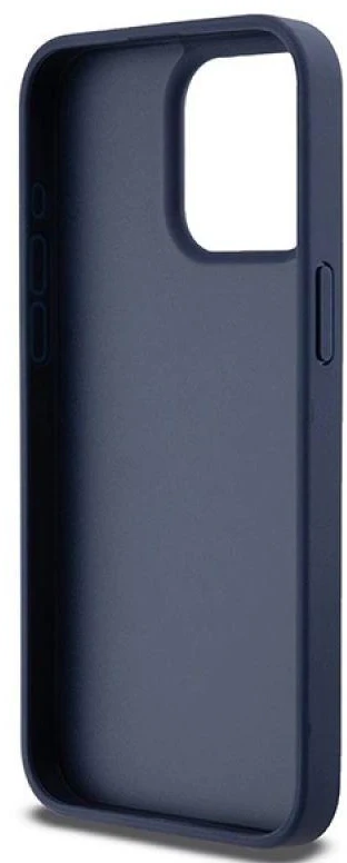Apple iPhone 15 Pro Max DKNY odinis dėklas Mono Stripe & Metal Logo (DKHCP15XPRTHSLB) mėlynos spalvos