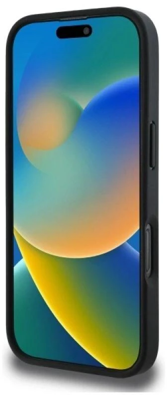 DKNY DKHCP16XPRTHSLK Apple iPhone 16 Pro Max 6.9" dėklas telefonui juodos spalvos Texture Pattern Tonal Stripe