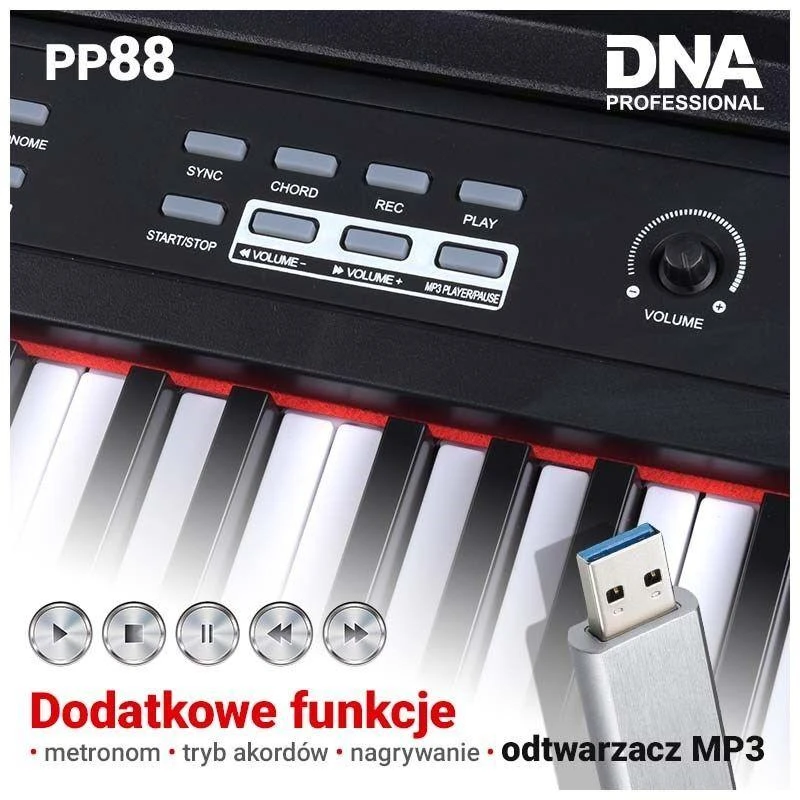Dna Professional Skaitmeninis pianinas DNA PP 88