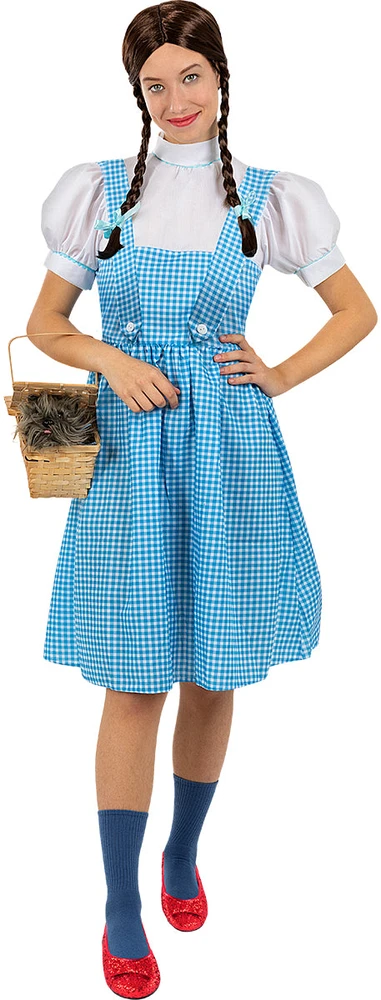 Dorotės (Dorothy) kostiumas moterims – „Ozo šalies burtininkas“ (The Wizard of Oz)