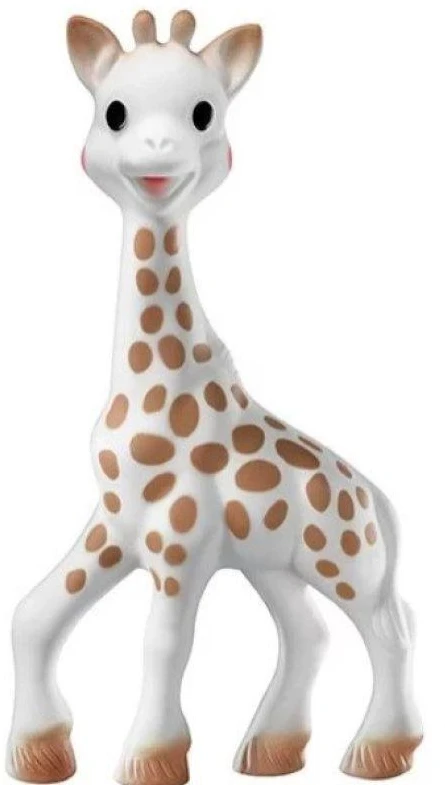 Sophie La Girafe VULLI SOPHIE LA GIRAFFE DOVANŲ RINKINYS SU KRAMTUKU-BARŠKUČIU