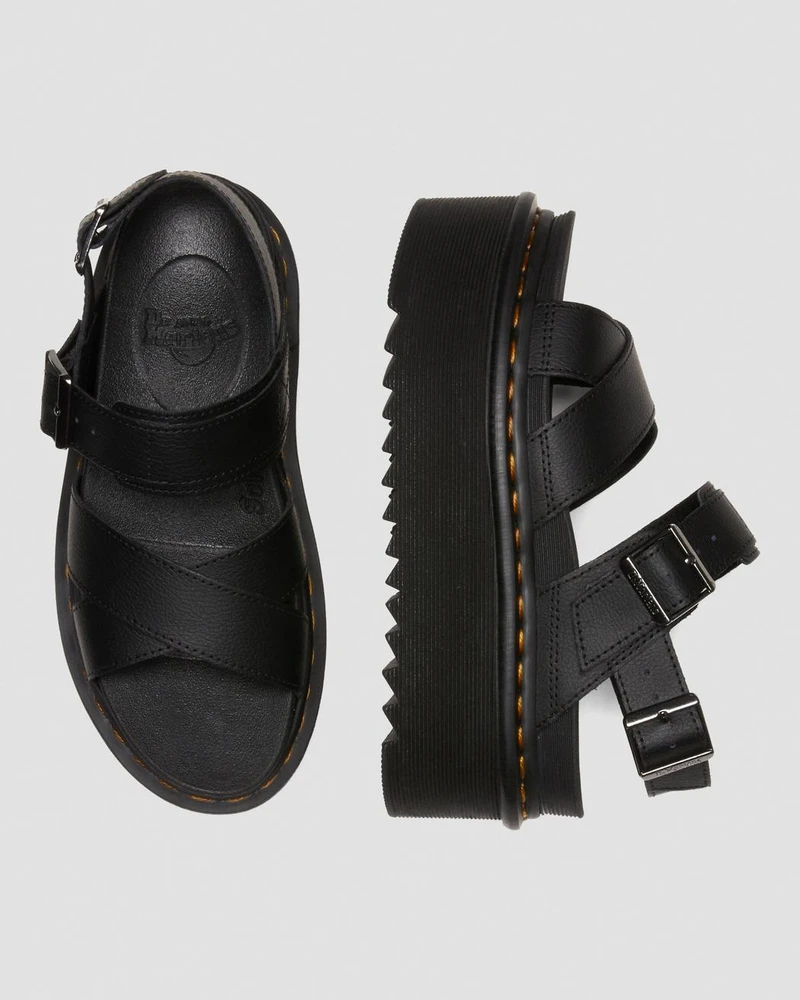 „Dr. Martens Voss II Quad“ juodos spalvos „Athena“ sandalai, 30717001