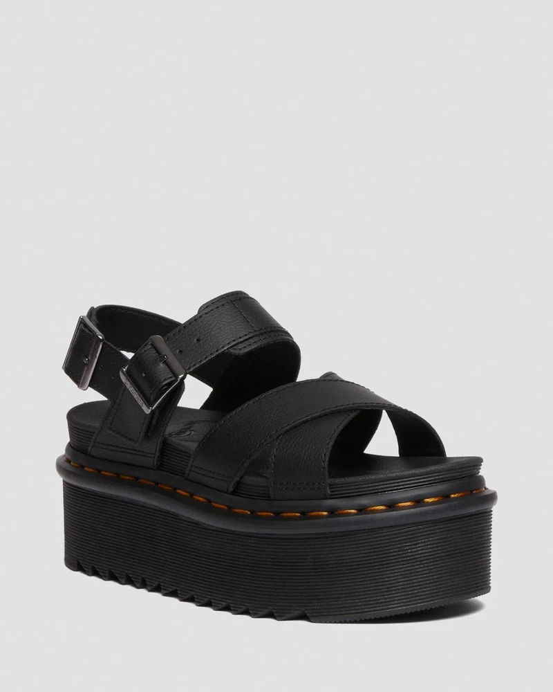 „Dr. Martens Voss II Quad“ juodos spalvos „Athena“ sandalai, 30717001