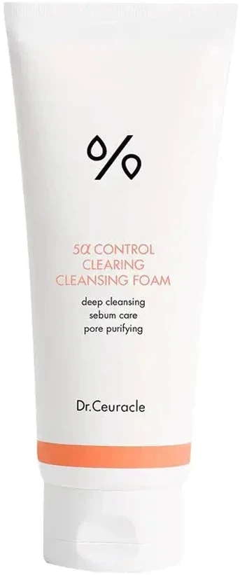 Dr.Ceuracle Giliai valomos putos riebiai ir probleminei odai 5a Control (Clearing Cleansing Foam), 200 ml