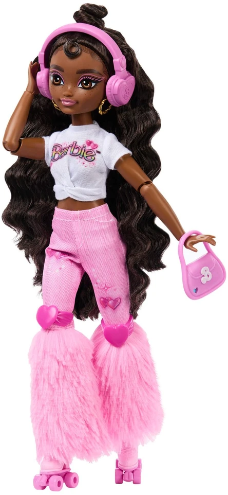 „Dream Besties“ serijos lėlė „Barbie Brooklyn“ su riedučiais