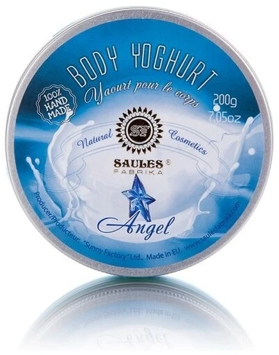 Drėkinamasis kūno jogurtas ANGEL Saules Fabrika, 200 g
