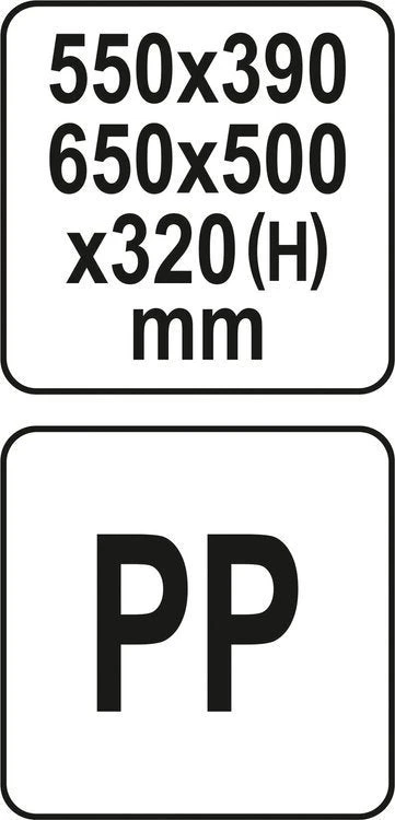 FLO DRĖKINIMO SISTEMOS VOŽTUVO DĖŽĖ | 14" (88784)