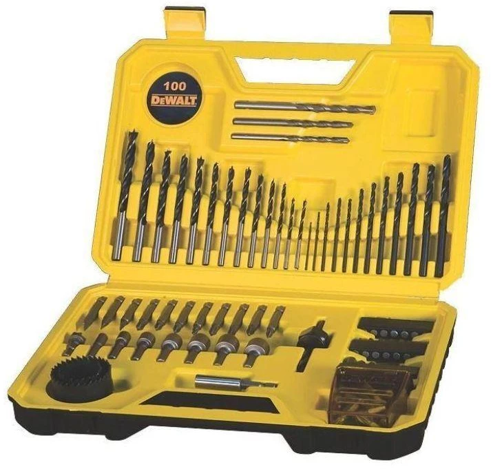 DeWalt sukimo antgalių ir grąžtų rinkinys DT71563-QZ 100 vnt