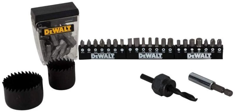 DeWalt sukimo antgalių ir grąžtų rinkinys DT71563-QZ 100 vnt