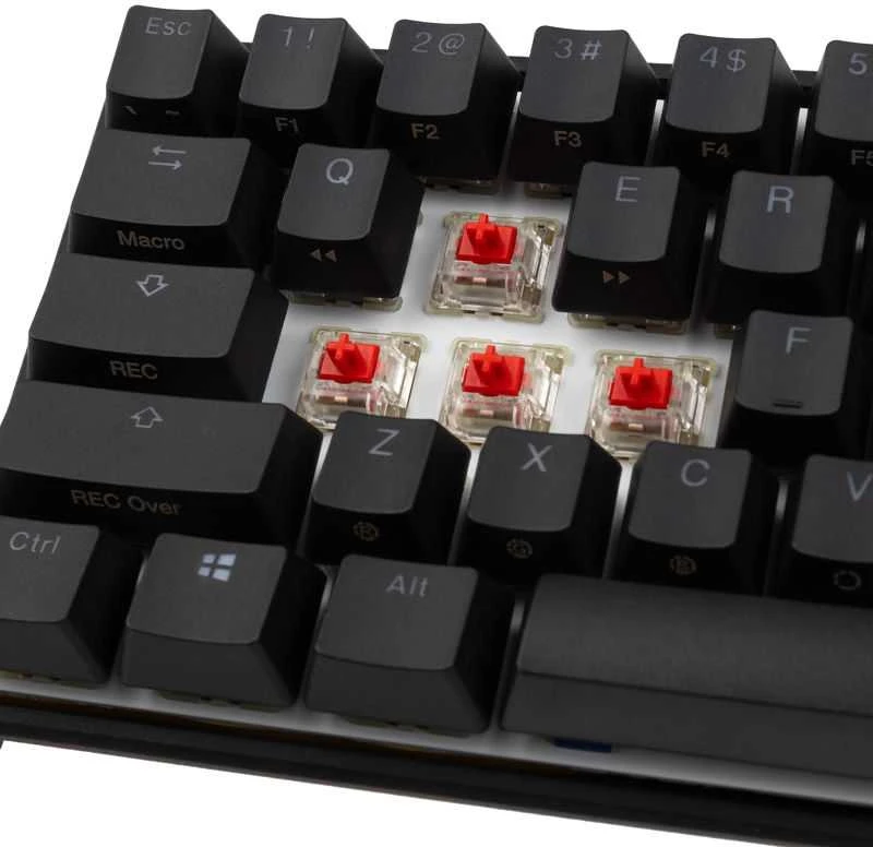 Ducky Mecha Pro SF žaidimų klaviatūra – Cherry MX-Raudona US išdėstymas