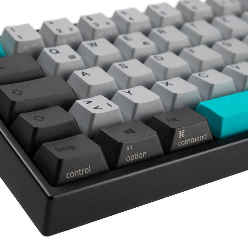 Mechaninė klaviatūra Ducky MIYA Pro Moonlight TKL, PBT, MX Mėlyna, DE išdėstymas