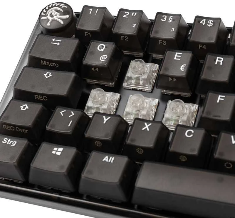 Ducky One 3 Aura Juodas SF Klaviatūra žaidimams, RGB LED - Kailh Jellyfish Y