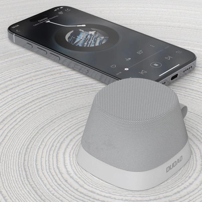Ausinės Dudao Y20 Belaidės Speaker with Magnetic Mount Bluetooth 5.3 - Sidabrinis