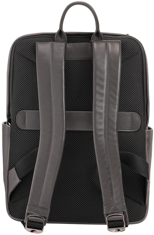 DUDU Kuprinė biznesowy Sydney – skóra naturalna, komora na laptopa, miejsce na tablet, dydis 20 l, 20 l