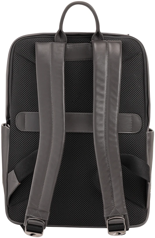 DUDU Kuprinė biznesowy Sydney – skóra naturalna, komora na laptopa, miejsce na tablet, dydis 20 l, 20 l