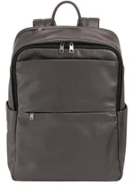 DUDU Kuprinė biznesowy Sydney – skóra naturalna, komora na laptopa, miejsce na tablet, dydis 20 l, 20 l