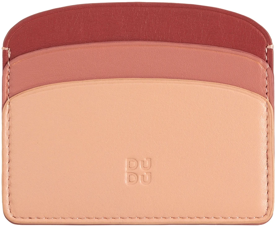 DUDU Portfel unisex Colorful Boracay – skóra naturalna, miejsca na karty