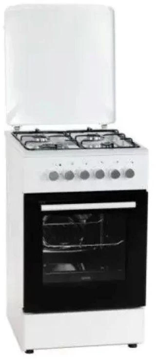 MPM MPM-56-KGM-04 Dujinė/elektrinė viryklė Baltos