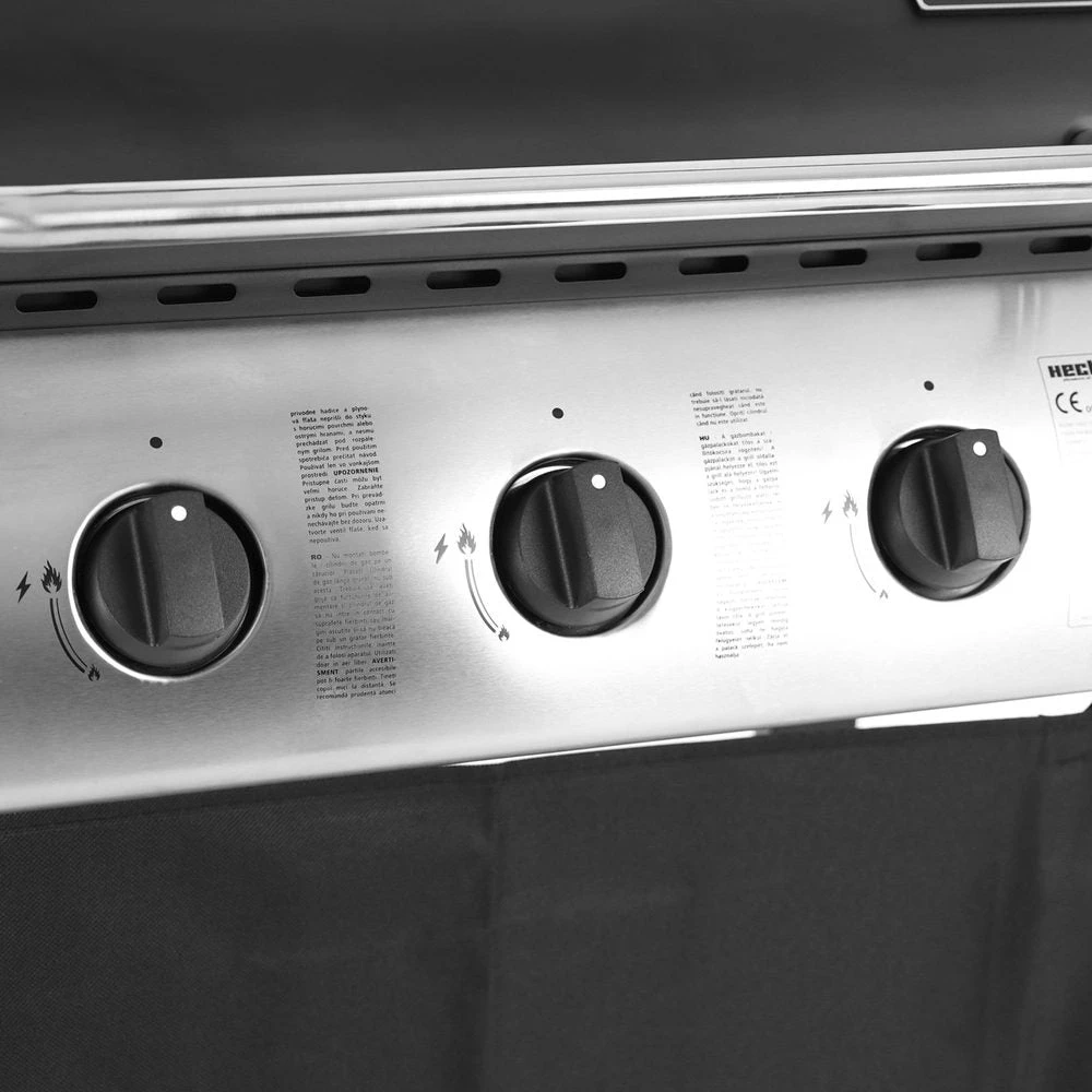 Dujinis grilis HECHT CONTACT 3, 8,4 kW