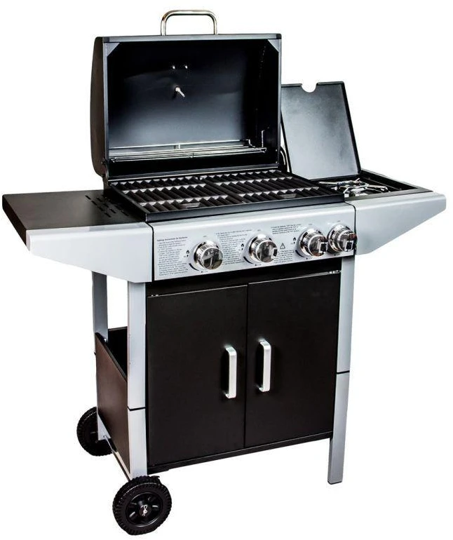 Ravanson GO-3 3-Burner Gas Grilis 10,6 kW