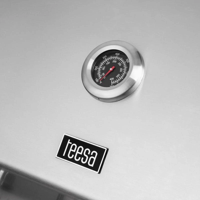 Teesa BBQ 5007 MASTER dujinis grilis - 5 degikliai - vieta cilindrui