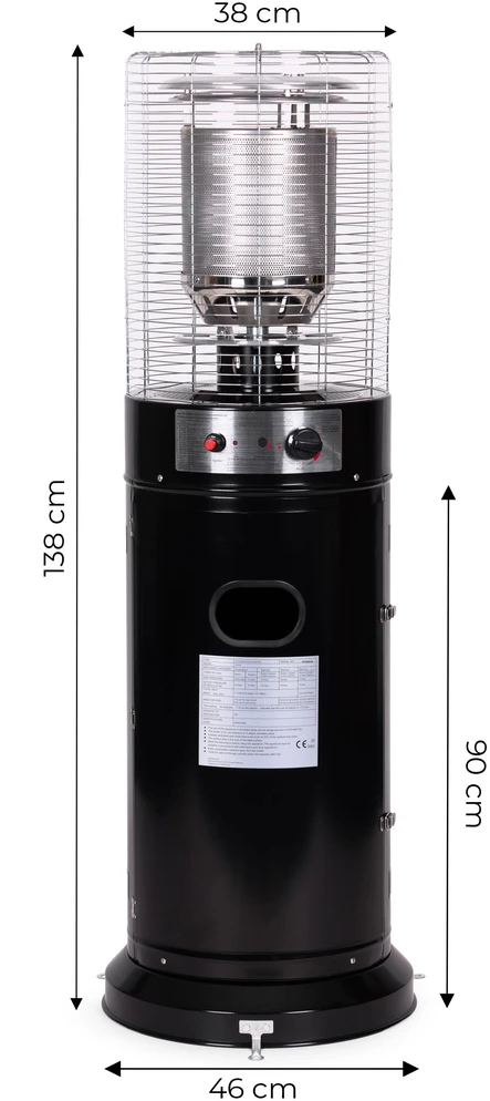 Dujinis šildytuvas MultiGarden 11 kW su stiklu