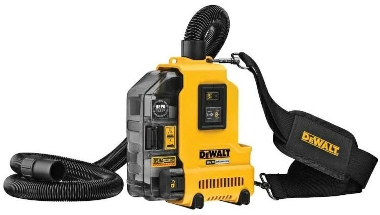 Dulkių surinkimo sistema DeWalt DWH161N-XJ; 18 V; (be akumuliatoriaus ir pakrovėjo)