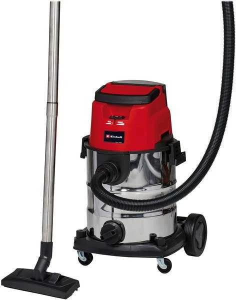 Einhell EINlight TE-VC 36/25 Li S-Solo (2x 18Volt), Nass-/Trockensauger - red/edelstahl, without Akku und Ladegert